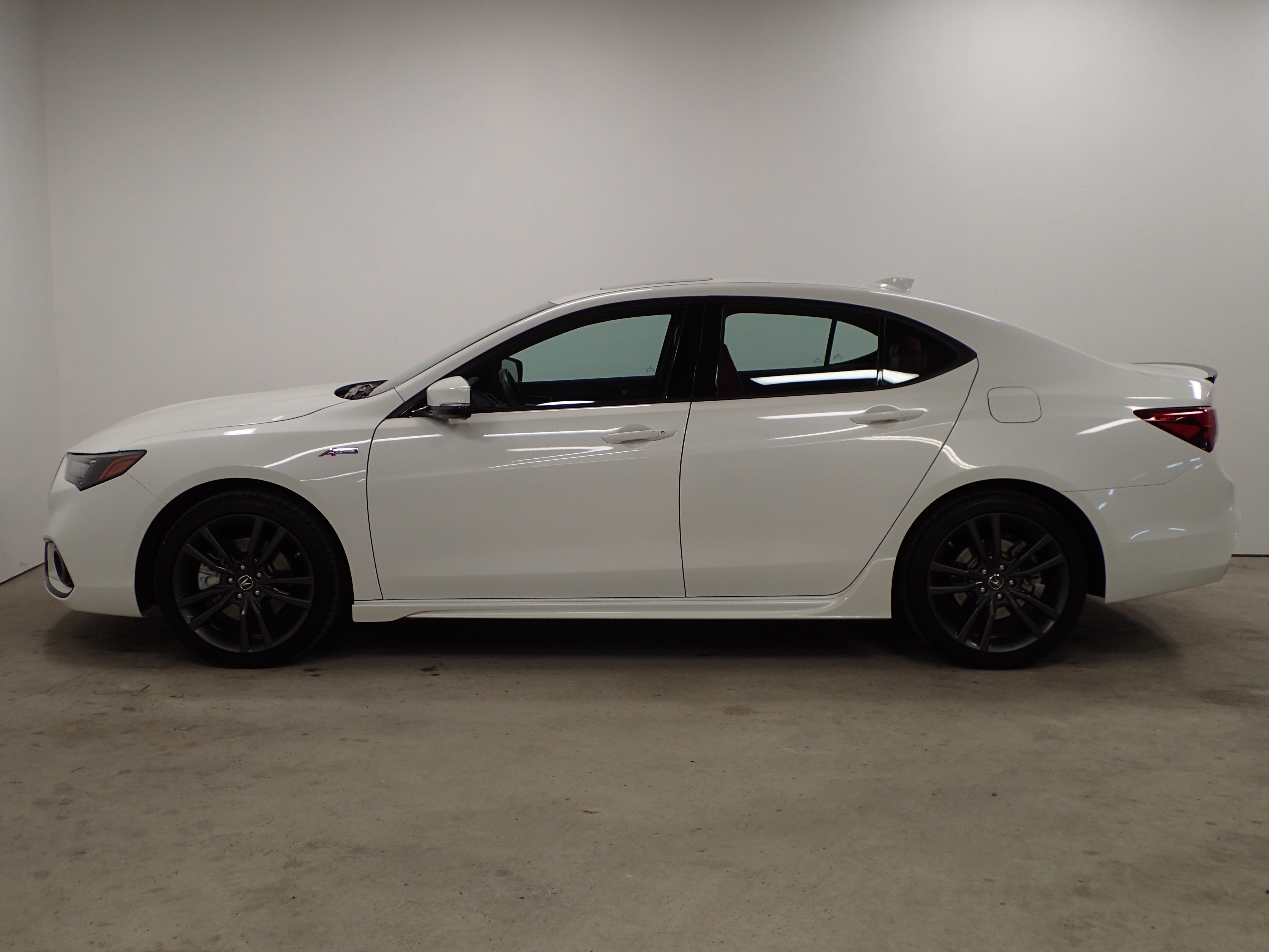 Pre-Owned 2018 Acura TLX w/A-SPEC Pkg Red Leather Sedan in Manheim ...